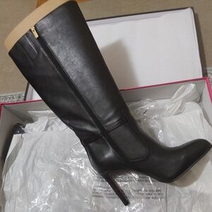 Vince Camuto Black Heeled Boots (MSRP - $239)